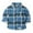 Blue B, variant on THDHVS Boys Button Down Shirt,Shirts for Boys,Baby Kids Classic Plaid Long Sleeve Button Down Shirt with Chest Pocket for School Uniform Green 4-5 Years