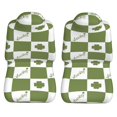 thumbnail image 5 of Clover Car Front Seat Covers Protectors , Clover Lucky Automotive Seat Covers for Cars Trucks Suv, 5 of 8