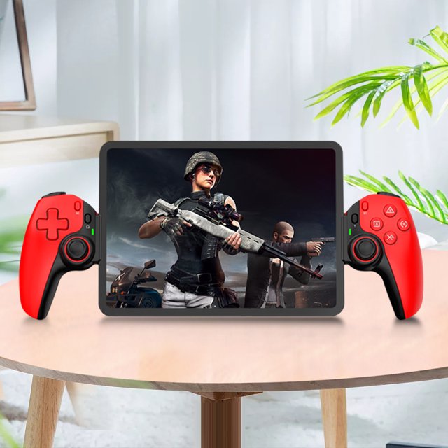 Controlador de juegos para teléfono D9 con Turbo Compatible con Bluetooth 5,2 para Switch/PS3/PS4