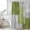 Green, variant on Orange Abstract Shower Curtain, Waterproof Shower Curtains for Bathroom, Grey Geometric Oil Painting Vintage Gradient Washable Fabric Bathtub Curtain Set Bath Decor with 12 Hooks Extra Long 72"x96"