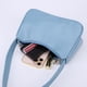 thumbnail image 3 of 5 Uds Mujer PU Axila Bolso Mariposa Cadena Color Mini Monedero () Azul, 3 of 9