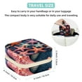 thumbnail image 5 of Starfish Travel Portable Square Jewelry Box - Bracelet Holder and Jewelry Stand - Ideal for Rings, Earrings, Necklaces, and Bracelets - Suitable for Girls and Women, 5 of 6