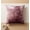Rosewood Purple, variant on 1800 Series Luxury Velvet Cushion Pillow, Soft Fur Filled Decorative Pillow for Couch & Bedroom Décor