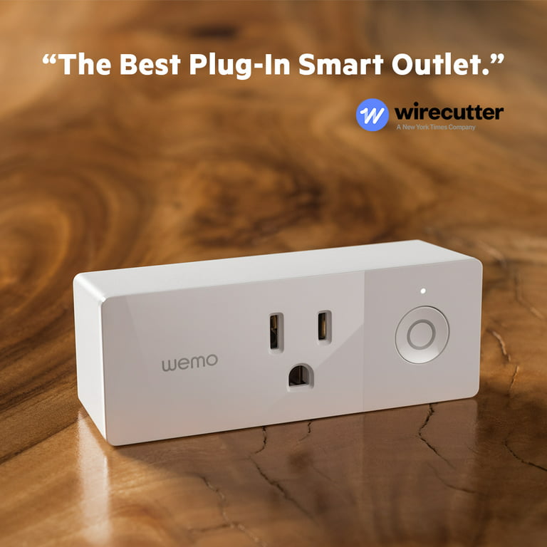 Belkin Wemo WiFi Smart Outdoor Plug Weather-resistant wireless plug with  two outlets at Crutchfield