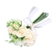 thumbnail image 3 of Ramo de flores artificiales rosas de boda de marfil estilo europeo Sincero, 3 of 10