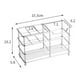 thumbnail image 2 of Soporte Para Cepillo De Dientes De Acero Inoxidable, Soporte Para Cepillo De Dientes Eléctrico, Multifunción, Resistente Al Agua, Sin Perforación, Organizador De Almacenamiento ANGGREK  CA1010, 2 of 7