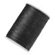 thumbnail image 4 of Hilo de costura de cuero Uxcell de 98 yardas 150D/0.8mm, cordón encerado, negro, 4 of 5