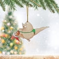 thumbnail image 1 of Hangs Christmas Movie Hanging Plane Decoration for Tree and Car - Unique Craft for Festive Cheer, 1 of 6