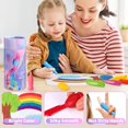 thumbnail image 4 of Crayons DreamCandy con forma de cohete y pez, 18 unidades, para niños, 4 of 7