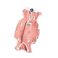 thumbnail image 3 of Xingjin Kitten Skin Recovery Clothes Suit Cat Post Surgery, E Collar Alternative Abdominal Anti Licking Pajama Sets for Cats and Dogs Comfort Wear Style,Pink,M, 3 of 8