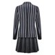 thumbnail image 2 of Conjunto de disfraces de Wednesday Addams Disfraz de uniforme Never Acade para adultos y niños -yoguAdult XL, 2 of 5