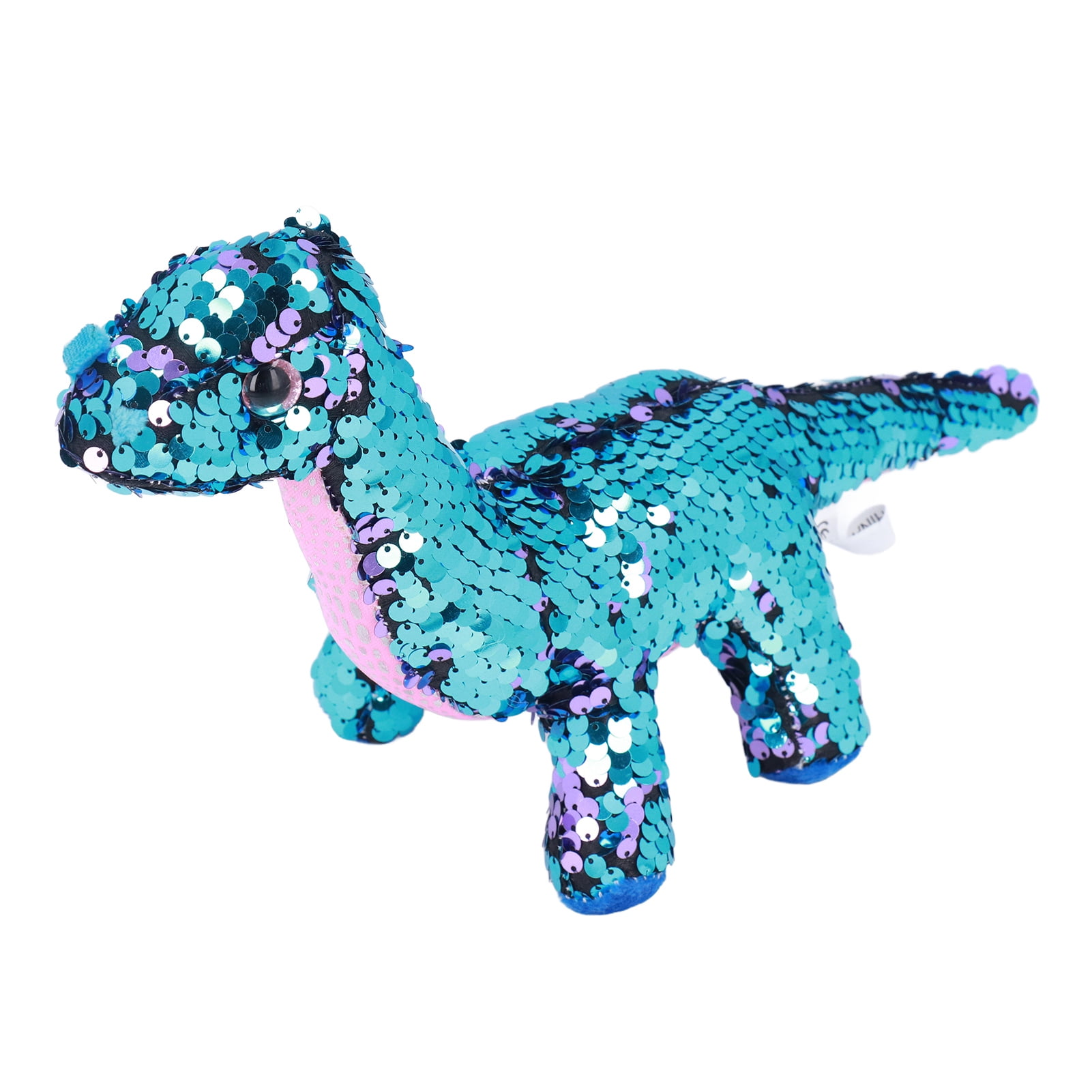 sequin dinosaur stuffed animal
