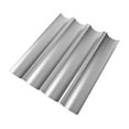 thumbnail image 4 of YOPTOP Bread Baking Pan French Tray Loaf Mold Rack Sheet Stainless Cloche Baker Forms Crisping Diy Rolls Holder Breadstick Tin, 4 of 6