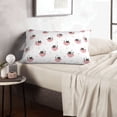 thumbnail image 6 of Lsque Umbrella Cat Pattern Pillow Case – Soft & Cozy Throw Pillow Cover, Hypoallergenic Cushion Case for Sleeping Women with Envelope Closure-20"x30", 6 of 6