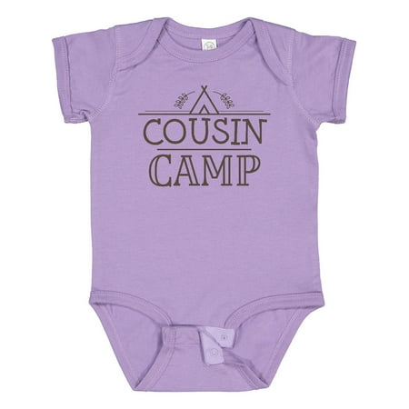 

Inktastic Cousin Camp Family Reunion Gift Baby Boy or Baby Girl Bodysuit