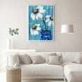 thumbnail image 4 of DIY 5D Diamond Painting Kit - 30x40cm Rectangle Canvas with Colorful Flower Pattern, Acrylic Rhinestones & Tools Included, Fashion Home Decor for Living Room/Office, Great Gift Option (Multiple, 4 of 6