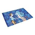 thumbnail image 2 of MKHERT Skull with Floral Doormat Indoor/Outdoor/Front Door/Bathroom Mats 23.6x15.7 inch, 2 of 3