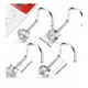 thumbnail image 3 of Piercing Nariz Xtellar  Nostril Arete De Acero Inoxidable, 3 of 3