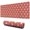 Red Christmas Santa, variant on Long Mouse Pads for Desk,Red Christmas Reindeer Pattern Desk Mats on Top Of Desks, Desk Mouse Pad Extra Large with 3mm Non-Slip Base and Stitched Edge for Gaming,Office,Work,Home 31.5x11.8in