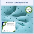 thumbnail image 4 of Almohada delgada ajustable de espuma viscoelástica LOFE, 10 alturas, 4 of 8