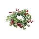 thumbnail image 2 of Christmas Candle Ring Garland Red Berry Christmas Candle Ring Hanging Garland Suitable For Kitchen Cabinet Christmas Table Centerpiece, 2 of 9