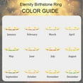 thumbnail image 4 of APSVO 18K Gold Plated Rings for Women Girls Non Tarnish CZ May Birthstone Ring with Green Emerald Eternity Promise Band Wedding Birthday Graduation Mothers Day Jewelry Gifts Teen Mom Kids Ideas, 4 of 9