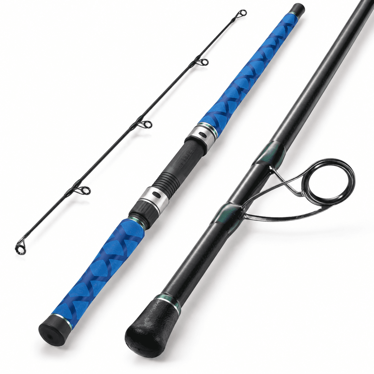 9 -2pc Carbon Fiber Surf Spinning Fishing Rod for Shore Saltwater Angling