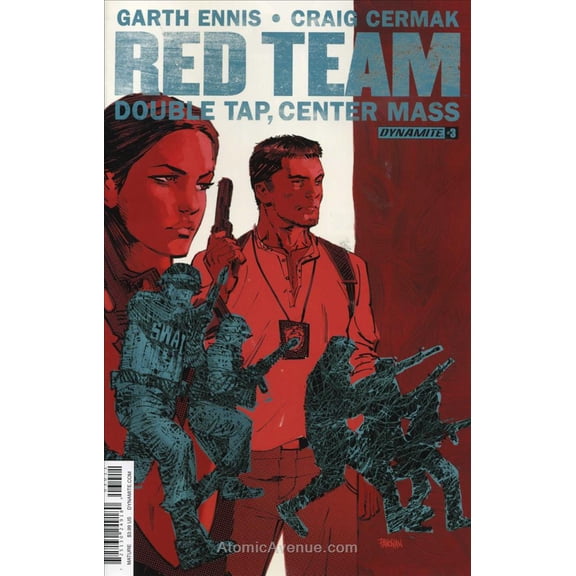 Red Team: Double Tap, Center Mass #3 VF ; Dynamite Comic Book