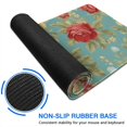 thumbnail image 6 of Long Mouse Pads for Desk,Pioneer Flower Floral Print Pattern Desk Mats on Top Of Desks, Desk Mouse Pad Extra Large with 3mm Non-Slip Base and Stitched Edge for Gaming,Office,Work,Home 31.5"x15.7", 6 of 6