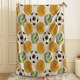 thumbnail image 4 of Soccer Baketball Volleyball Blanket Gifts Plush Fuzzy Cozy Soft Lightweight Blankets for Couch Air-Conditioning Quilts Decor Blanket for Chirstmas Birthday 60"x50" for Teens, 4 of 6