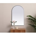 thumbnail image 7 of Metal Frame Arch Mirror 24x40 Inch in Black, 7 of 7