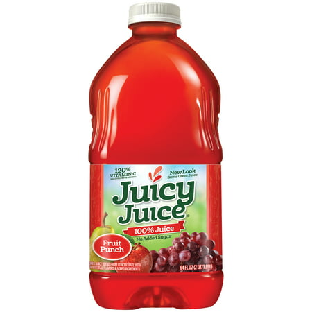Juicy Juice 100% Fruit Punch Juice, 64 Fl. Oz.