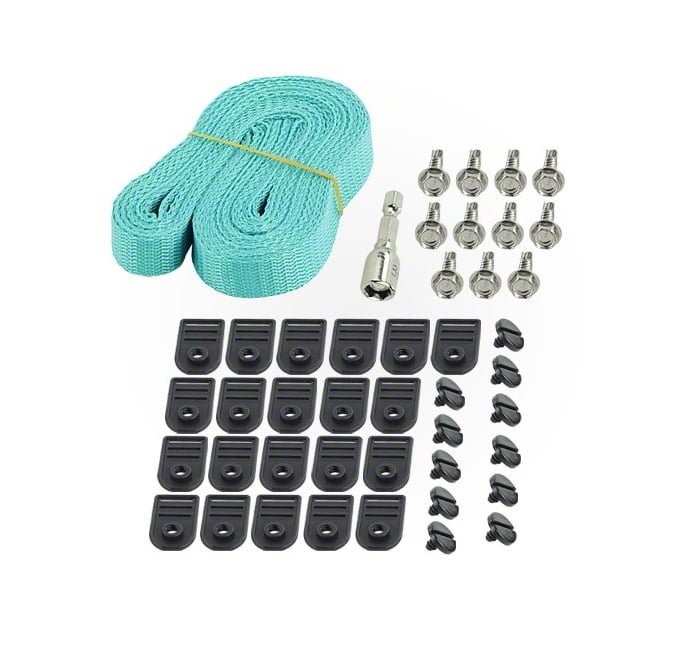 60" HydroTools Universal Strap Kit for Swimming Pool Solar Blanket Reel
