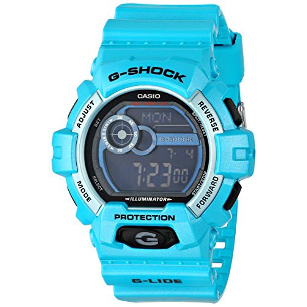 Casio Casio G Shock G Lide Series Blue Resin Mens Watch Gls00 2 Walmart Com Walmart Com