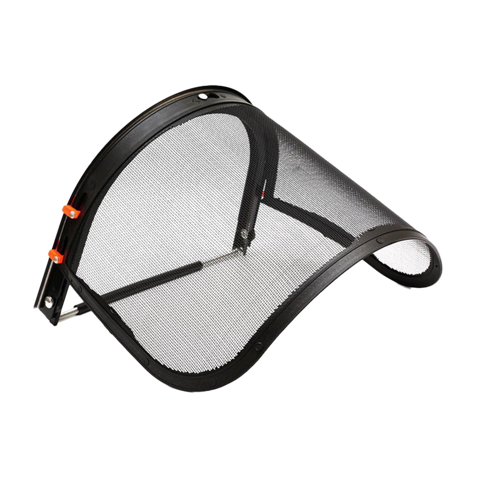 figatia 2xFace and Bracket Combo for Full Brim Hard Hats Black Metal Wire Visor