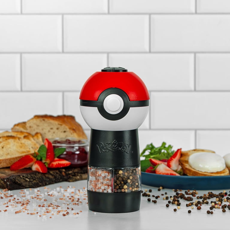 pokemon tobacco grinder Poke Ball Salt and Pepper Level up your meals with the Uncanny Brands Poké Ball Salt Poke Ball Herb Grinder, Tobacco