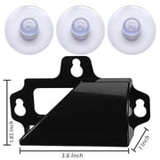 T-Rex EZ Pass/I-Pass Holder for Car, Holds Tightly to Your Car Windshield with 3 Suction Cups, Clear
