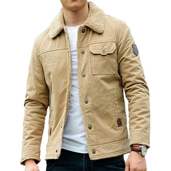 Chamarra Para Hombre Shendy Vendy de Invierno Con Peluche