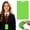 Green Vertical format, variant on Premium Blank PVC Cards with Slot Punch,Short Side,Vertical Slot Punch Blank ID Cards,Color Coding Tags,Graphic Quality White Plastic Cards for Photo ID Badge Printers