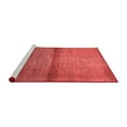 thumbnail image 2 of Ahgly Company Machine Washable Indoor Rectangle Abstract Red Modern Area Rugs, 7' x 9', 2 of 4
