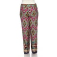 thumbnail image 4 of White Mark Women's Plus Size Printed Palazzo Pants, 4 of 5