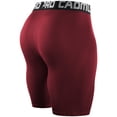 thumbnail image 2 of Cadmus Men's Running Compression Shorts Athletic Workout Performance Underwear 3 Pack,Black, Grey, Red,X-Large, 2 of 7