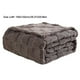 thumbnail image 4 of Manta Suave De Felpa Polar, Cálida Y Acogedora Para Siestas En La Cama O El Sofá, Color Gris, 4 of 9