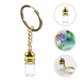 thumbnail image 2 of 2pcs Transparent Glass Bottle Pendant Keychain Small Glass Vials For Perfume Decorative Glass Jars Keychain Travel Bottle Keychain For Women Cute Glas, 2 of 4