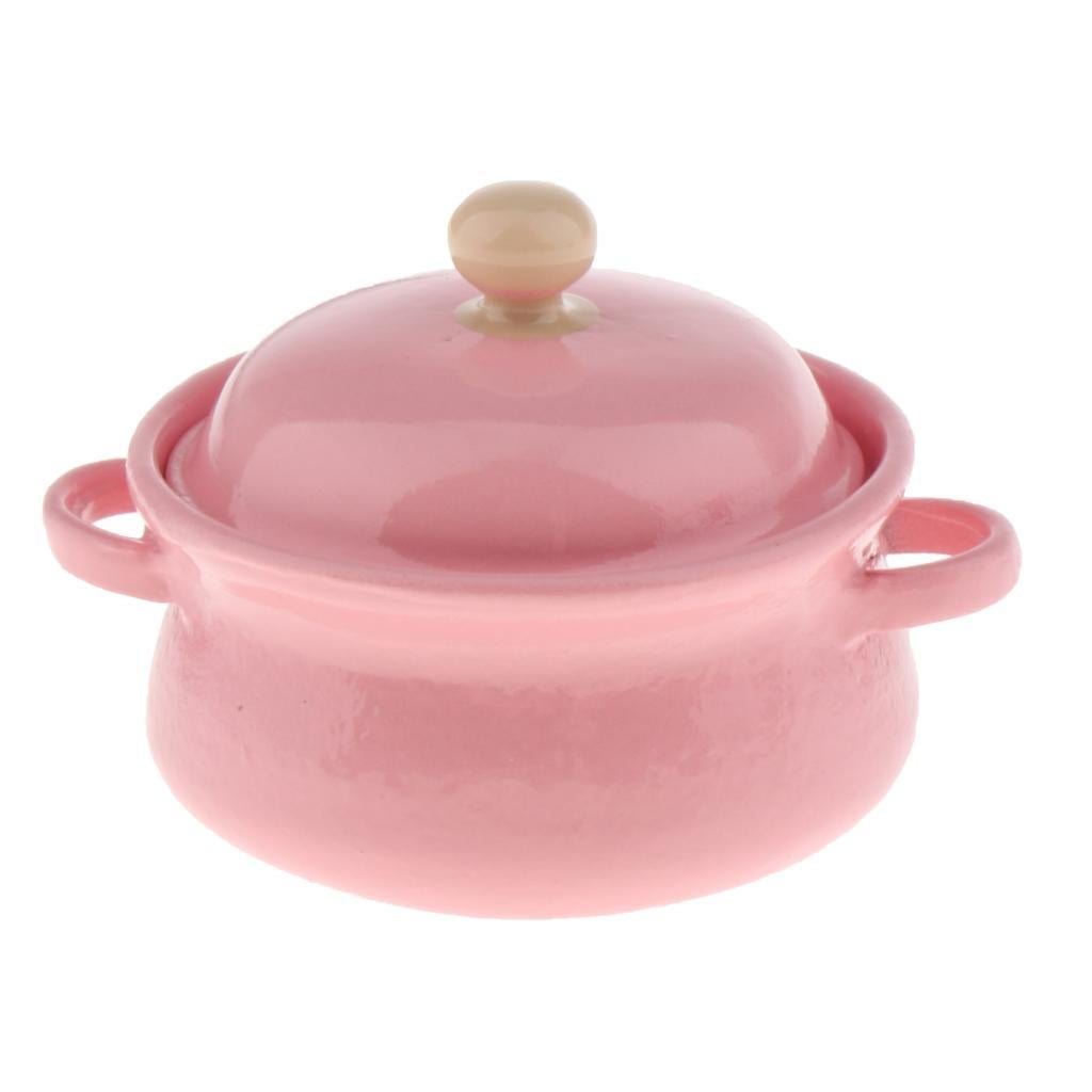 Husband surprised me with a 7.5 qt soup pot in chiffon pink. It's