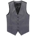 thumbnail image 1 of Men's Grey Suit Vest Elegant XL, 1 of 1