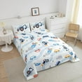 thumbnail image 3 of Erosebridal Tractor Comforter Construction Bedding Set Queen Cartoon Truck Car Comforter, 3 of 6