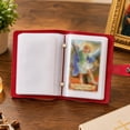 thumbnail image 2 of Genuine Leather Holy Card Holder with 54 Cards Religious Card Storage Organizer Wallet Case, 2 of 7