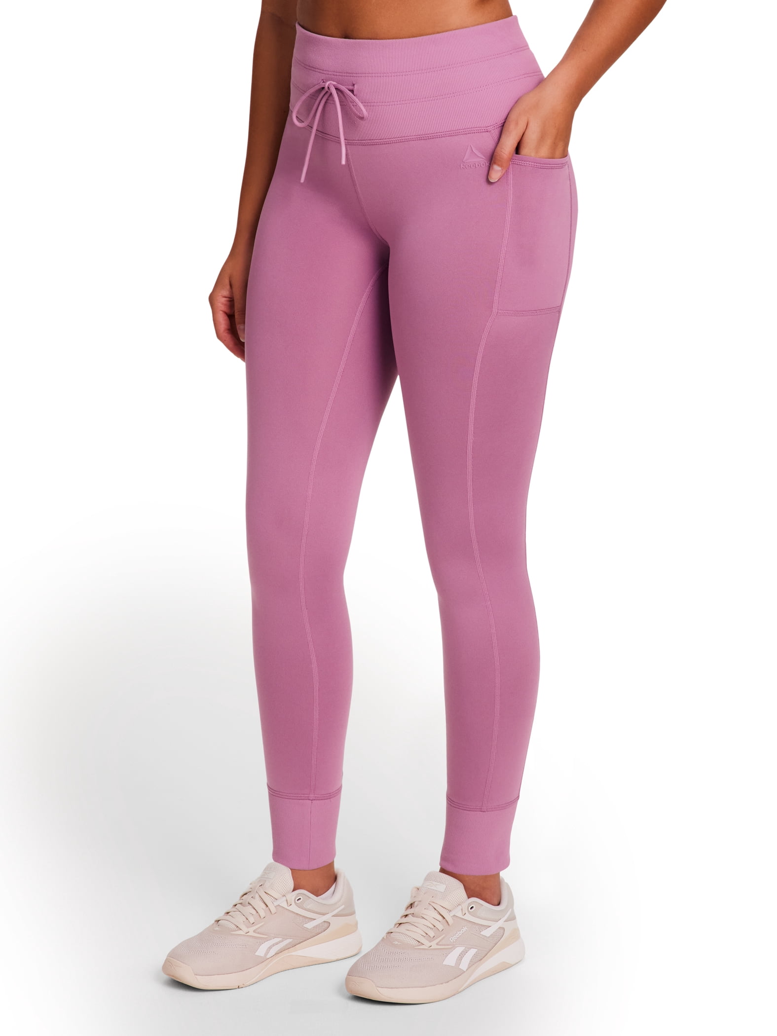 Reebok Women's Explorer Cuffed Brushback Legging, Sizes XS-XXXL