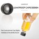 thumbnail image 2 of 12, 2 Oz Small Clear Glass Bottles (60ml) With Lids 3 Stainless Steel Funnels - Boston Round Sample Bottles - Mini Travel Bottles, No Leakage, 2 of 3